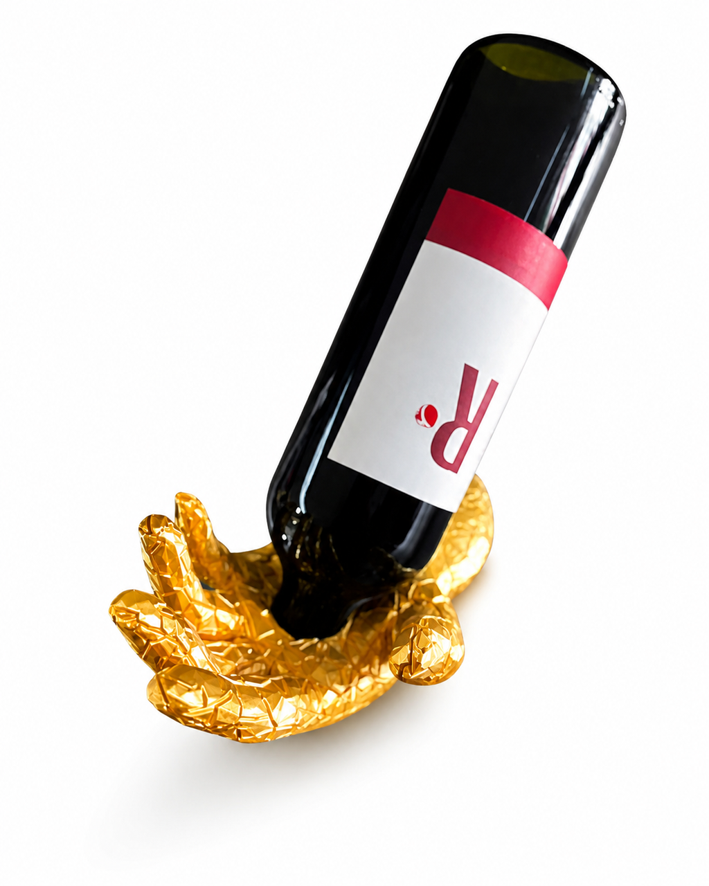 SOPORTE DE VINO - MANO